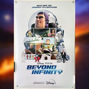 BEYOND INFINITY (2022) - ORIGINAL DOUBLE SIDED MOVIE POSTER